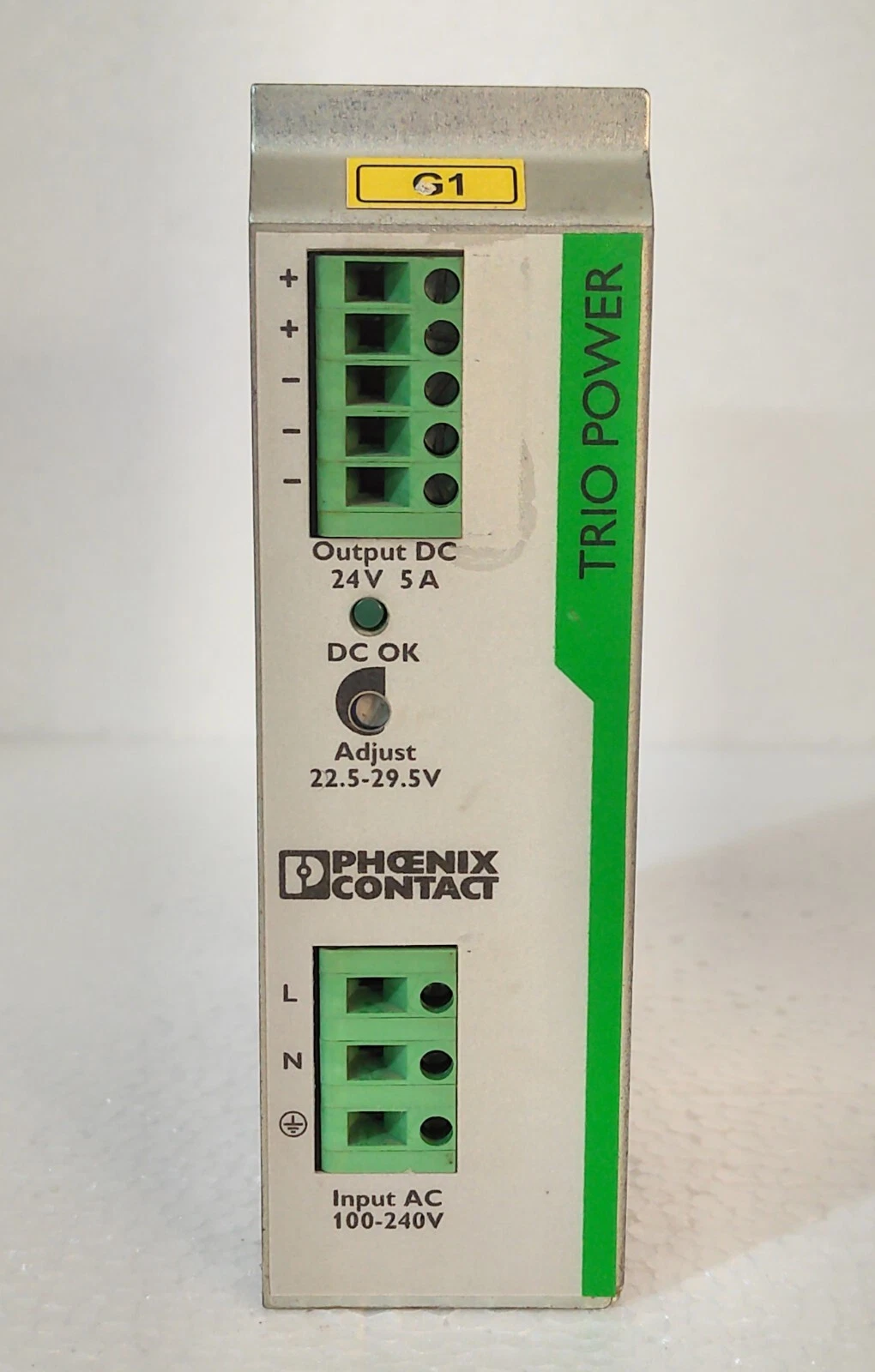 Phoenix Contact Power Supply TRIO PS/1AC/24DC/5